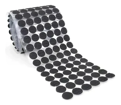 Velcros Autoadhesivos 15mm /102 Pares Circulares