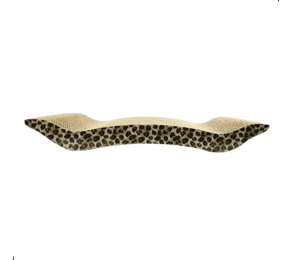 Rascador De Carton Para Gato Forma De W 1