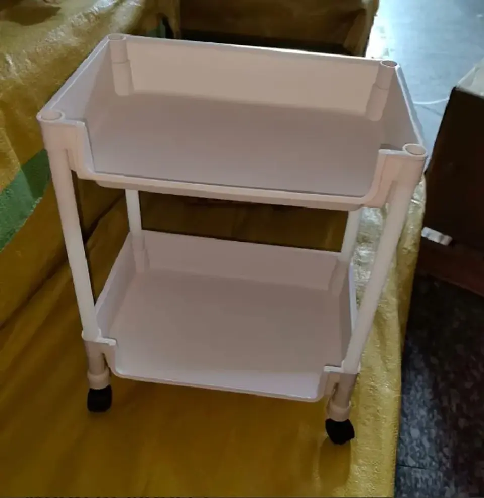 Carrito Carro Organizador Ruedas Multiuso 2 Niveles 3