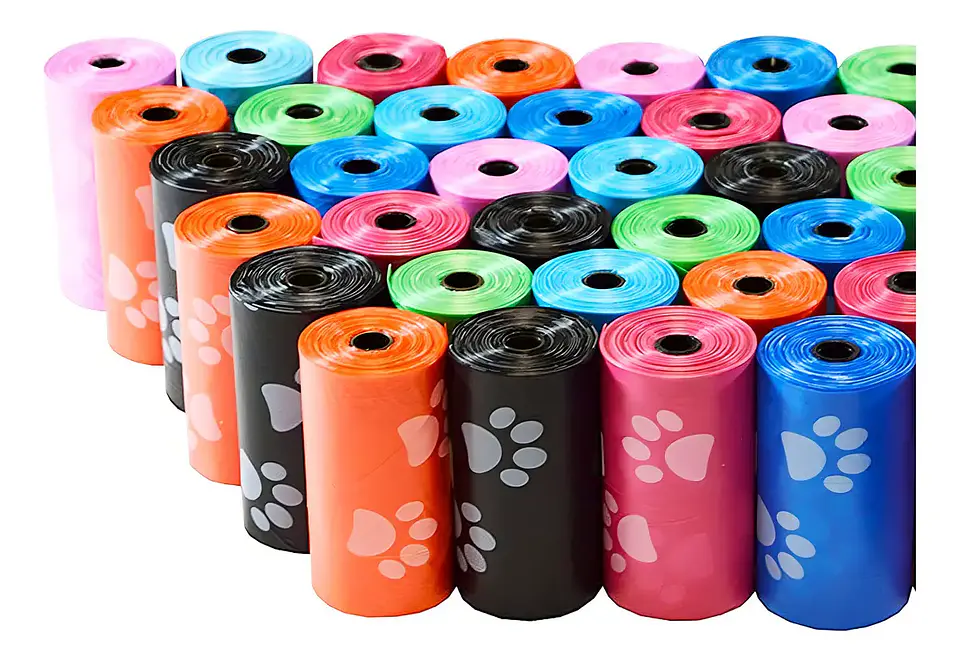 450 Bolsas Desechos Perros Retirar Caca Mascotas Popo Heces 1