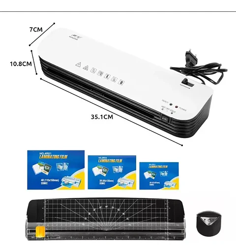 Laminadora Térmica 260w Ancho 23cm Control Temperatura