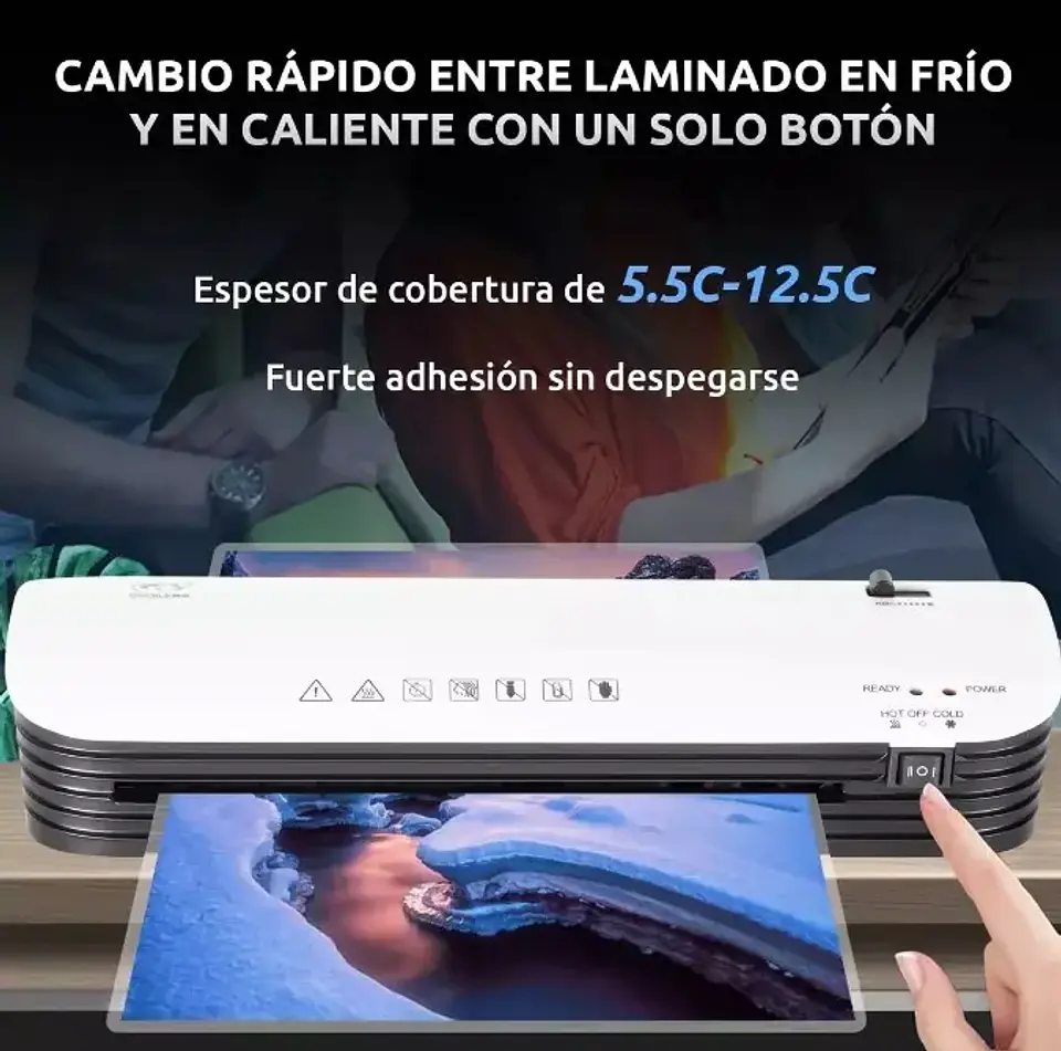 Laminadora Térmica 260w Ancho 23cm Control Temperatura 3