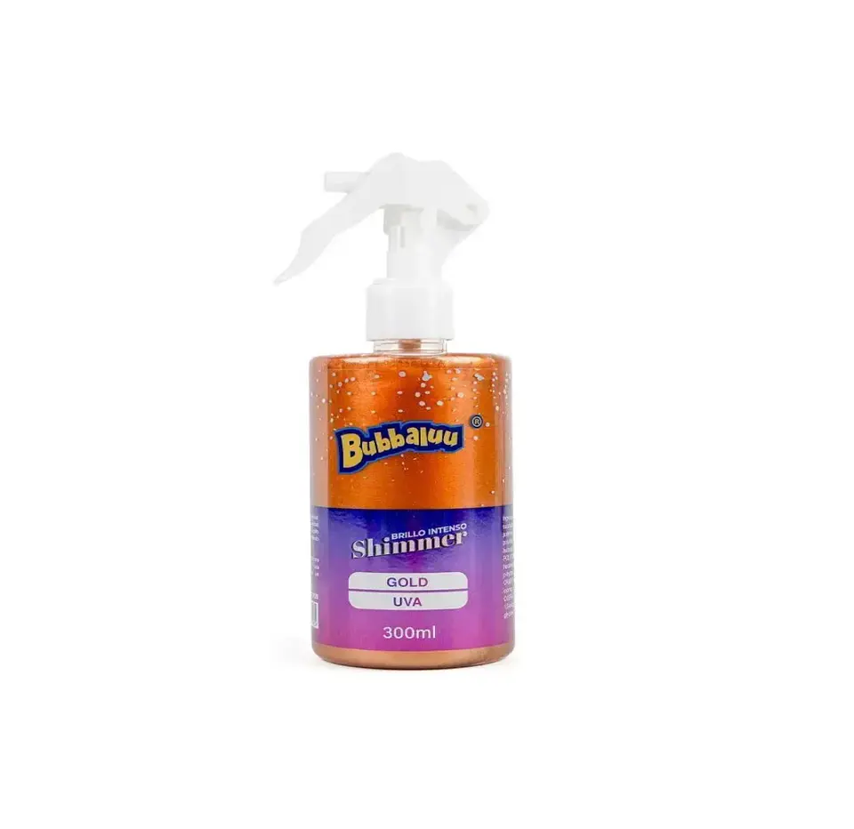 Spray Shimmer Brillo Capilar Hidratante Bubbaluu 300 ml 1