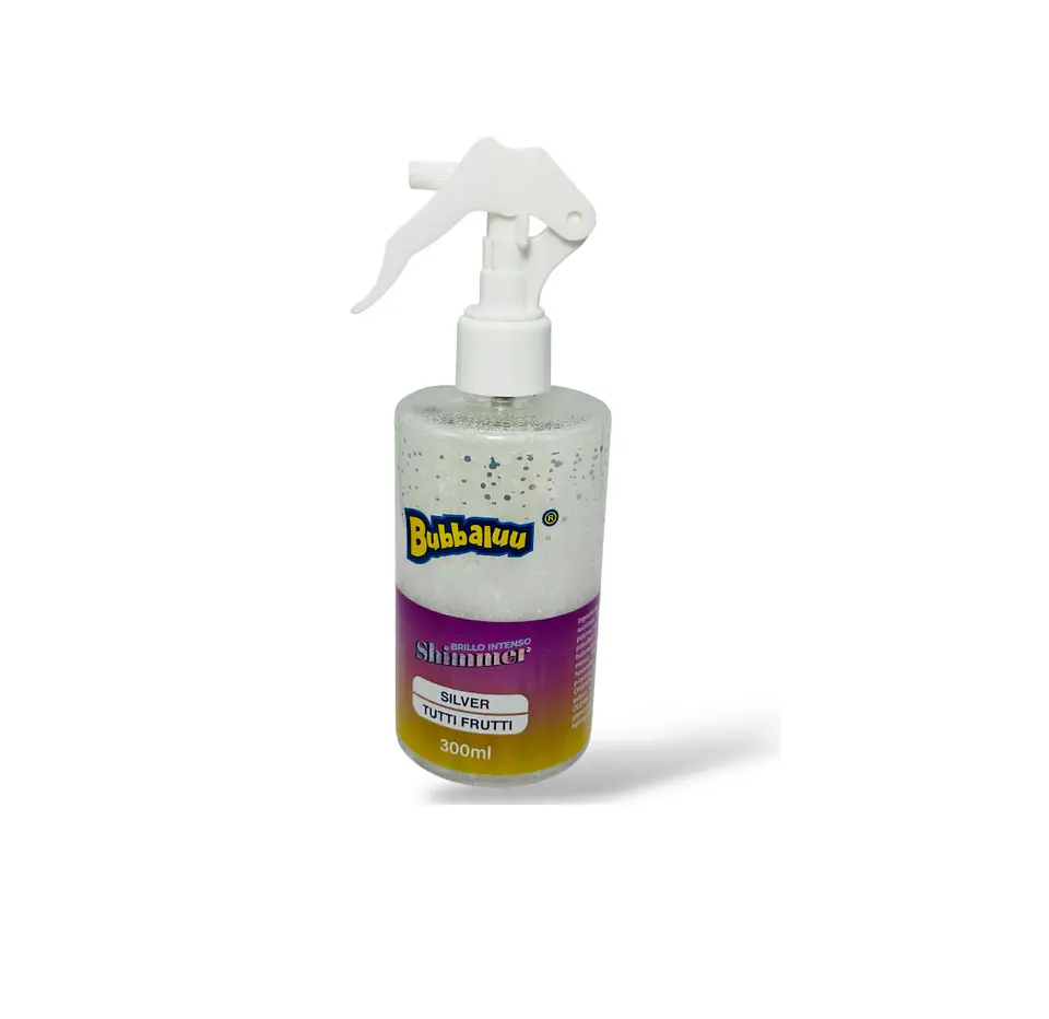 Spray Shimmer Brillo Capilar Hidratante Bubbaluu 300 ml 2