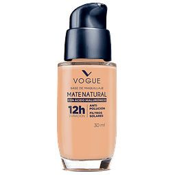 Vogue Base Liquida MATENATURAL 12h, Tono Gitano 