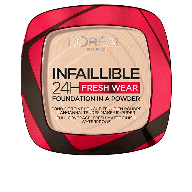 L´oreal Polvo Infallible 24 H FRESHWEAR, Tono Golden Beige 140 