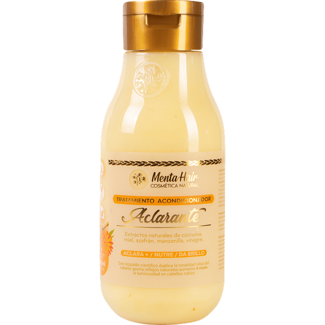 Menta Hair Tratamiento Acondicionador Aclarante x 550 ml 