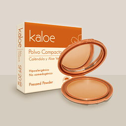 Kaloe Polvo Compacto SPF 20 CANELA