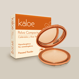 Kaloe Polvo Compacto SPF 20 SATINADO 