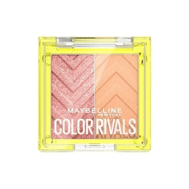 Maybelline sombra DUO COLOR RIVALS Tono Extra x Lowkey