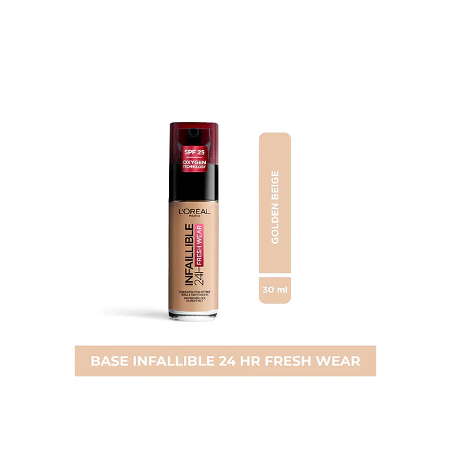 L´oreal Base Infallible FRESHWEAR 24H Tono Golden Beige