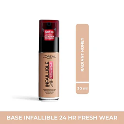 L´oreal Base Infallible FRESHWEAR 24H Tono Radiant Honey 