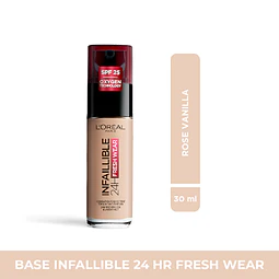 L´oreal Base Infallible FRESHWEAR 24H Tono Rose Vainilla 