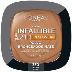 L´oreal Polvo matte Bronzer Tono 350 Medium 