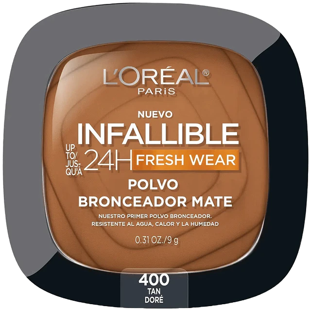 L´oreal Polvo matte Bronzer Tono 400 Tan Dore