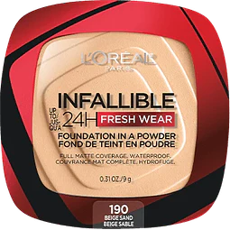 L´oreal Polvo Infallible 24 H FRESHWEAR, Tono  Beige Sand 190 