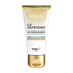 L´oréal UV Defender 12H Anti Brillo Con Color FPS 50