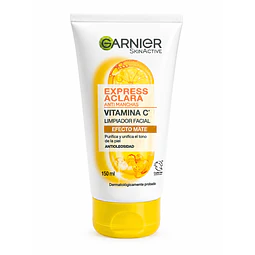 Garnier Limpiador Facial Vitamina C Efecto Matte 