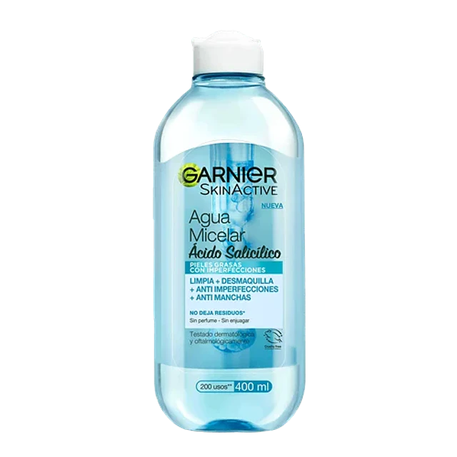 Garnier Agua Micelar Acido Salicilico