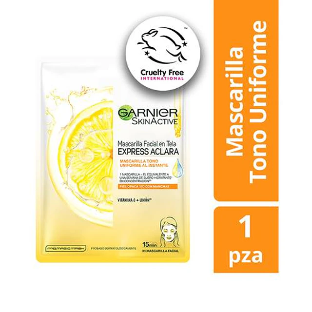 Garnier Mascarilla facial Vitamina C 