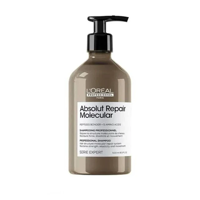 L´oreal Shampoo Repair Molecular x 500 ml 