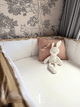 Protector de Cuna Vichy (Bordes)