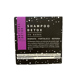 Shampoo en Barra Detox