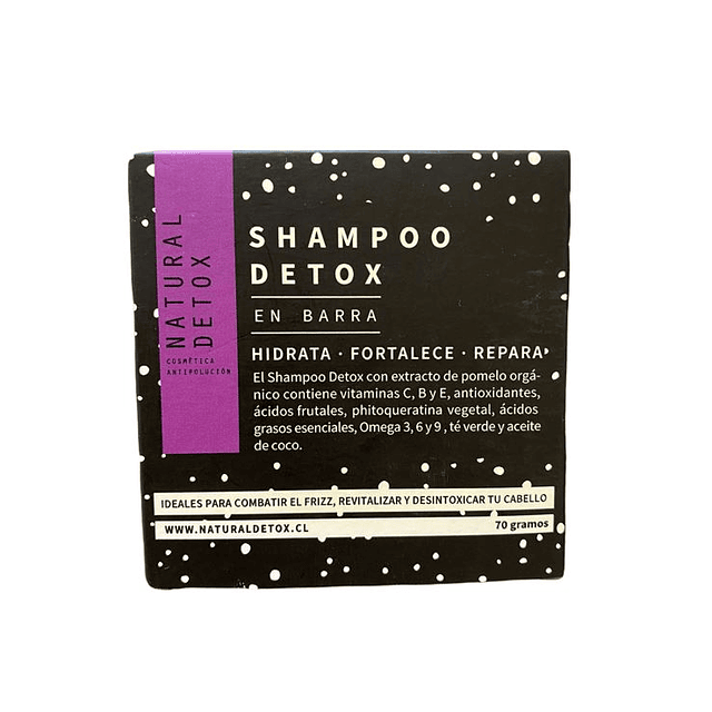 Natural Detox - Shampoo en Barra Detox