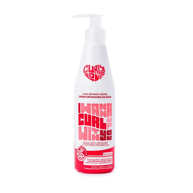 Curly Love - Crema de Peinar moldeadora 