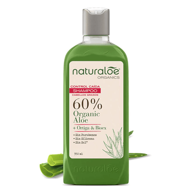 Naturaloe - Shampoo Control Caída Cuero Cabelludo Graso