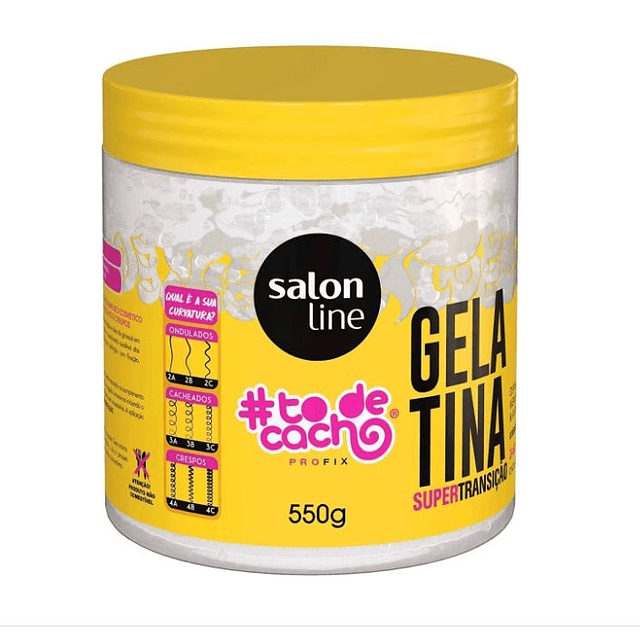 Salon Line - Gelatina Amarilla de transición Fijación Alta