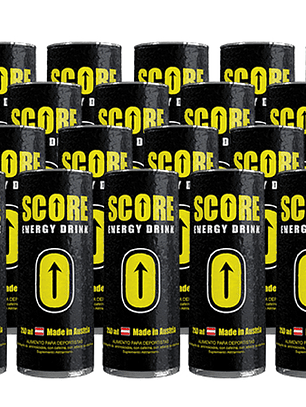 PACK ENERGÉTICA SCORE 250ml - CAJA DE 24 UNIDADES
