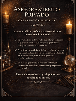 Asesoramiento privado 