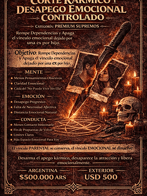 CORTE KARMICO y DESAPEGO EMOCIONAL
