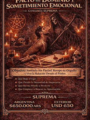 PACTO DE DOMINIO Y SOMETIMIENTO 