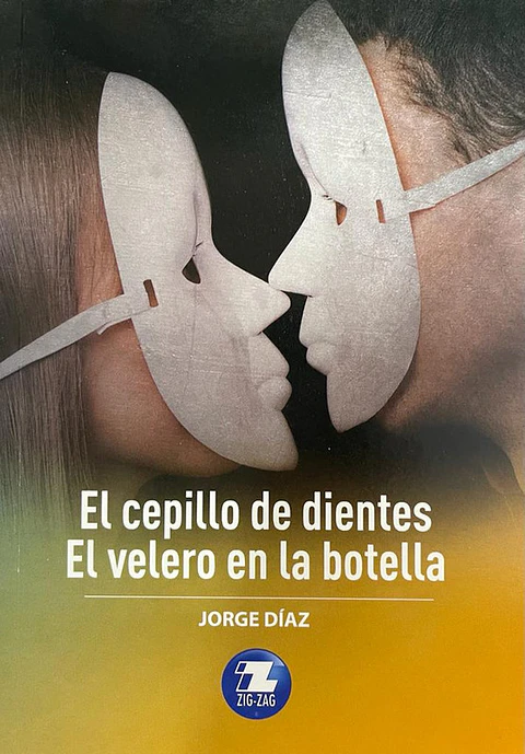 El cepillo de dientes y el velero en la botella zigzag