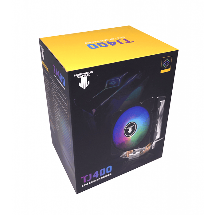 VENTILADOR CPU S/1700/1200/11151/AM4 TJ400 RGB/HEAD RGB MORPHEUS 1