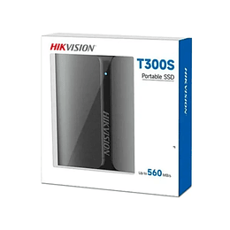 Disco Duro Externo SSD 512GB Hikvision T300S Series Black 