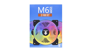 VENTILADOR KIT 3 X 1/CONTROL REMOTO M6/120MM/3FAN KIT MORPHEUS
