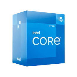 Procesador Intel Core i5-12400F, 6 Núcleos 12 Hilos, 2.5GHz, Socket LGA 1700