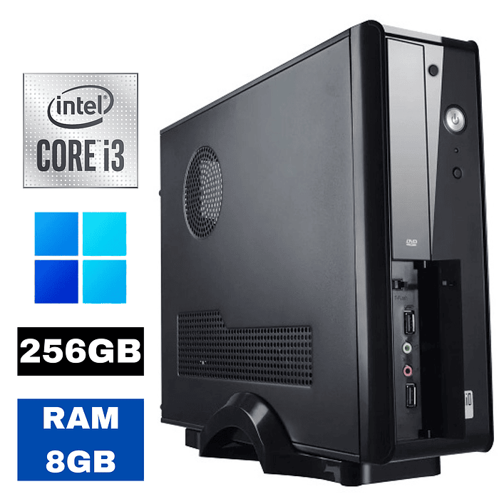 PC Oficina Intel Core i3, Ram 8GB, ssd 256GB 1