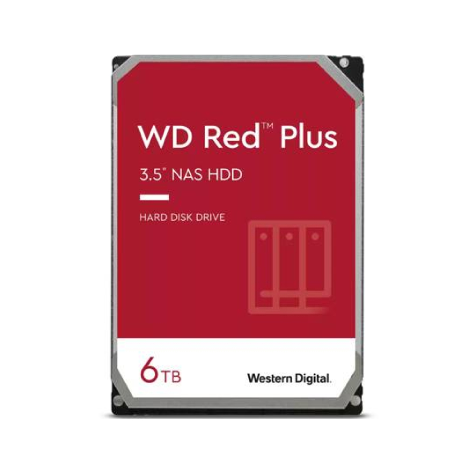 Disco Duro Western Digital Red 6TB, 3.5"