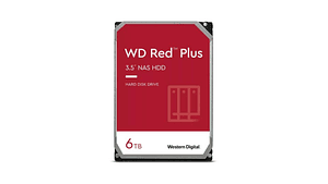 Disco Duro Western Digital Red 6TB, 3.5