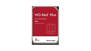 Disco Duro Western Digital Red Plus 8TB, 3.5
