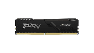 Memoria RAM DDR4 16GB 3600MT/s Kingston Fury Beast Black XMP, CL18, DIMM