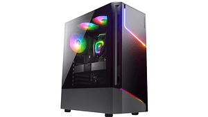 PC Gamer Intel Core i7-12700F + RX 7600 8GB + 16GB RAM + SSD NVMe 500GB