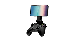 Control Inalámbrico HyperX Clutch Bluetooth para Android y PC – Negro con Clip para Celular