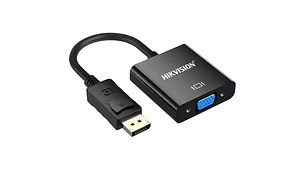 Adaptador DisplayPort a VGA 20 cm M/H Hikvision – Conecta PC a Monitor VGA