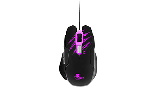 Mouse Gamer Xtech XTM-610 3200 DPI USB – Mouse Gaming Iluminado 6 Botones