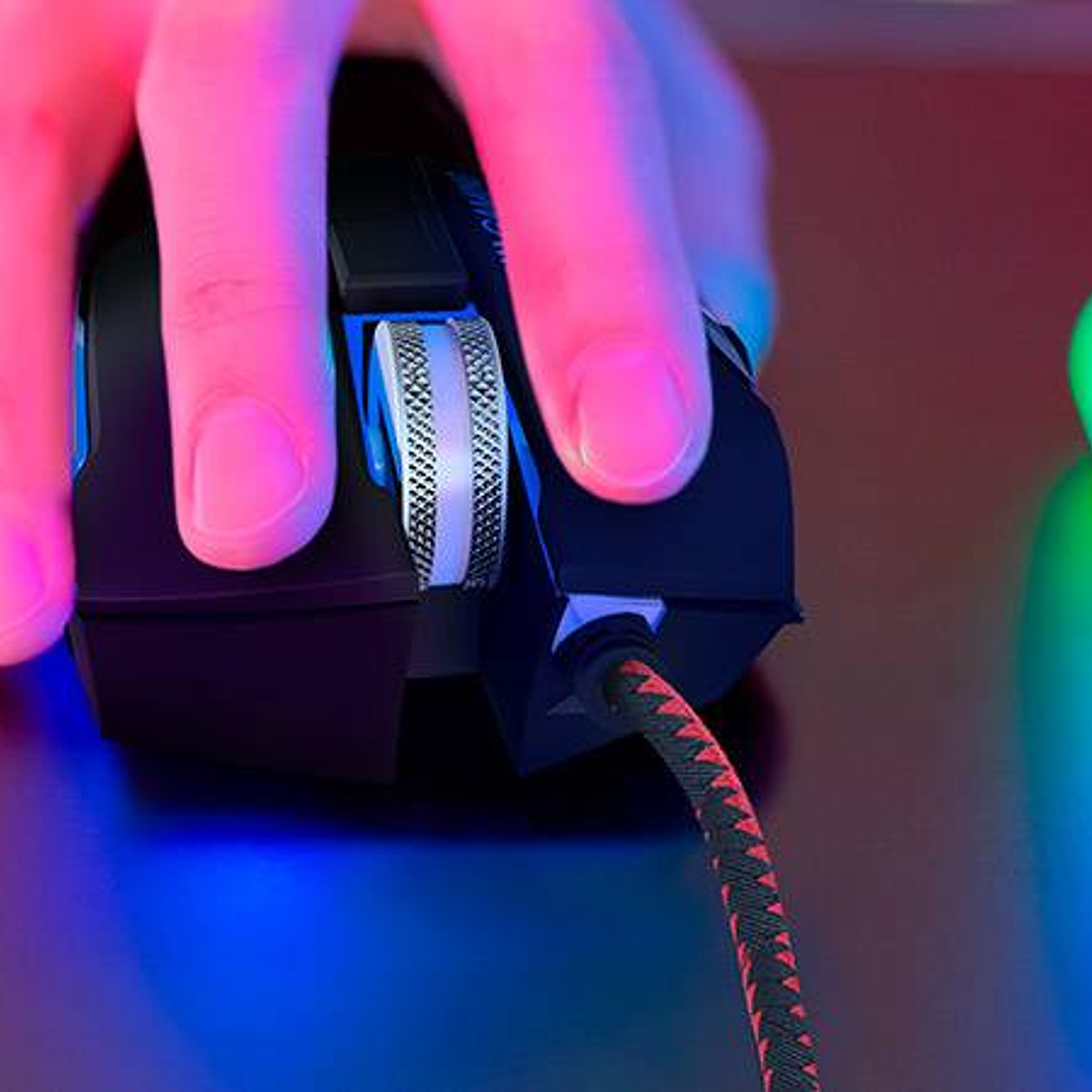 Mouse Gamer Xtech XTM-720 7200 DPI USB – Mouse Gaming Iluminado de Alta Precisión 4